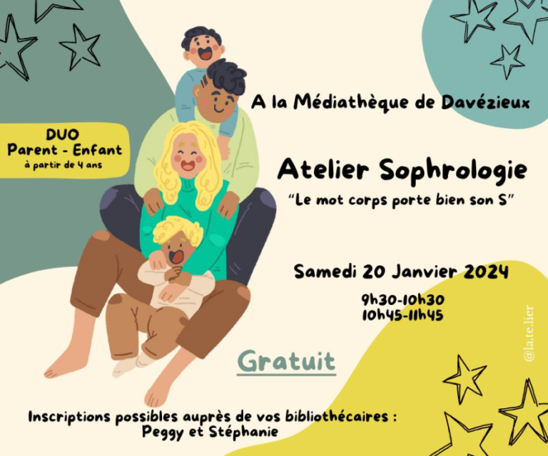 atelier le mot corps porte bien son S en collaboration avec médiathèque nuit de la lecture